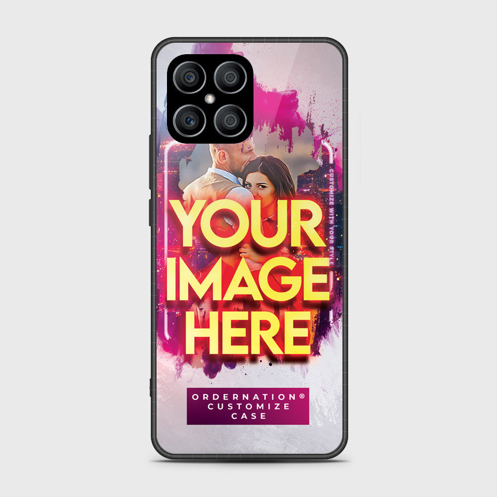 Honor X8 Cover - Customized Case Series - Upload Your Photo - Multiple Case Types Available