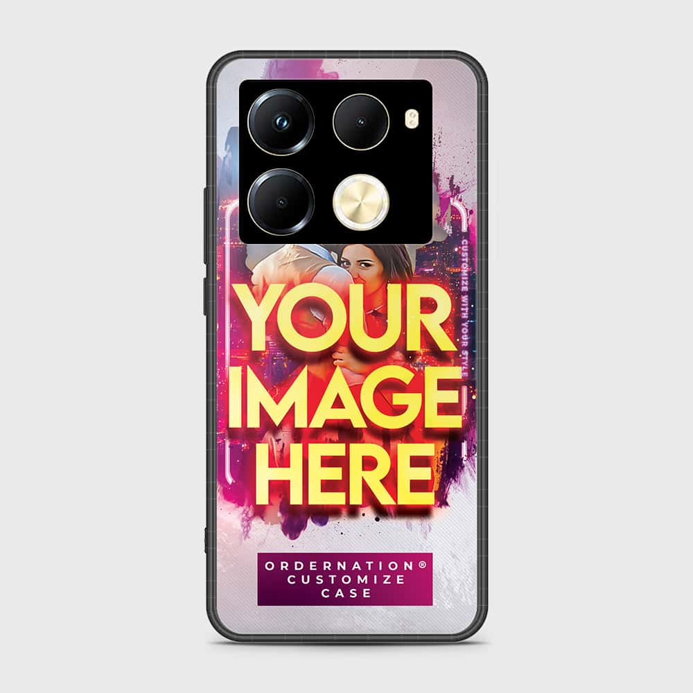 Infinix Note 40 Pro Cover - Customized Case Series - Upload Your Photo - Multiple Case Types Available