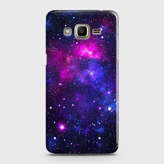 Samsung Galaxy Grand Prime / Grand Prime Plus / J2 Prime  - Dark Galaxy Stars Modern Printed Hard Case ( Fast Delivery )