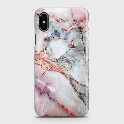 iPhone XS Max - Violet Sky Marble Trendy Printed Hard Case ( Fast Delivery )