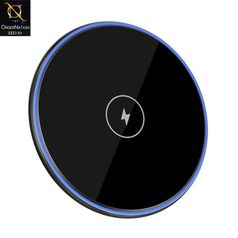 WIWU Wi-W012 Quantus 15W Wireless Charger – Black