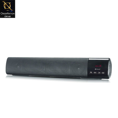 Kisonli LED-800B Sound Bar Bluetooth Speaker - Black