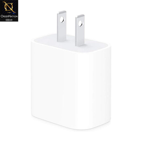 White - 35W USB Type-C to C Power Adapter