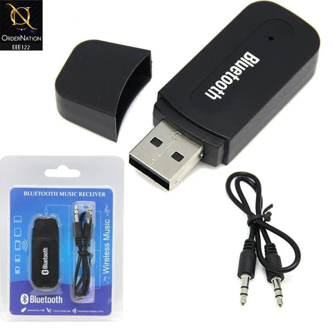 USB Bluetooth Music and Audio Receiver - Black