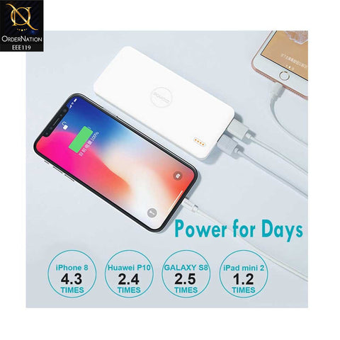 Romoss Polymos 10 Air 22.5W Fast Charging 10000mAh Power Bank - (White)