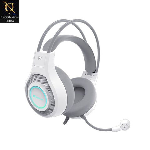 Xtrike-Me GH-515W Wired RGB Gaming Headset with Static Lighting Effects - White