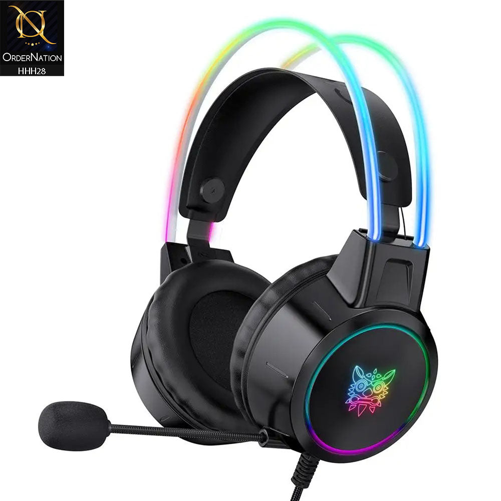 Onikuma X15 Pro RGB Durable Stereo Gaming Headset - Black