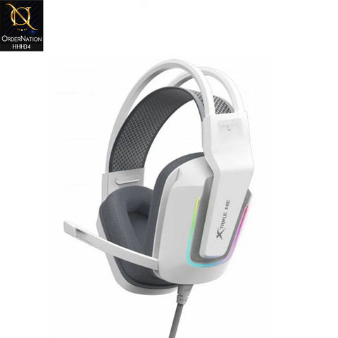 Xtrike-Me GH-712 RGB Gaming Headset with Noise Reduction Microphone - White