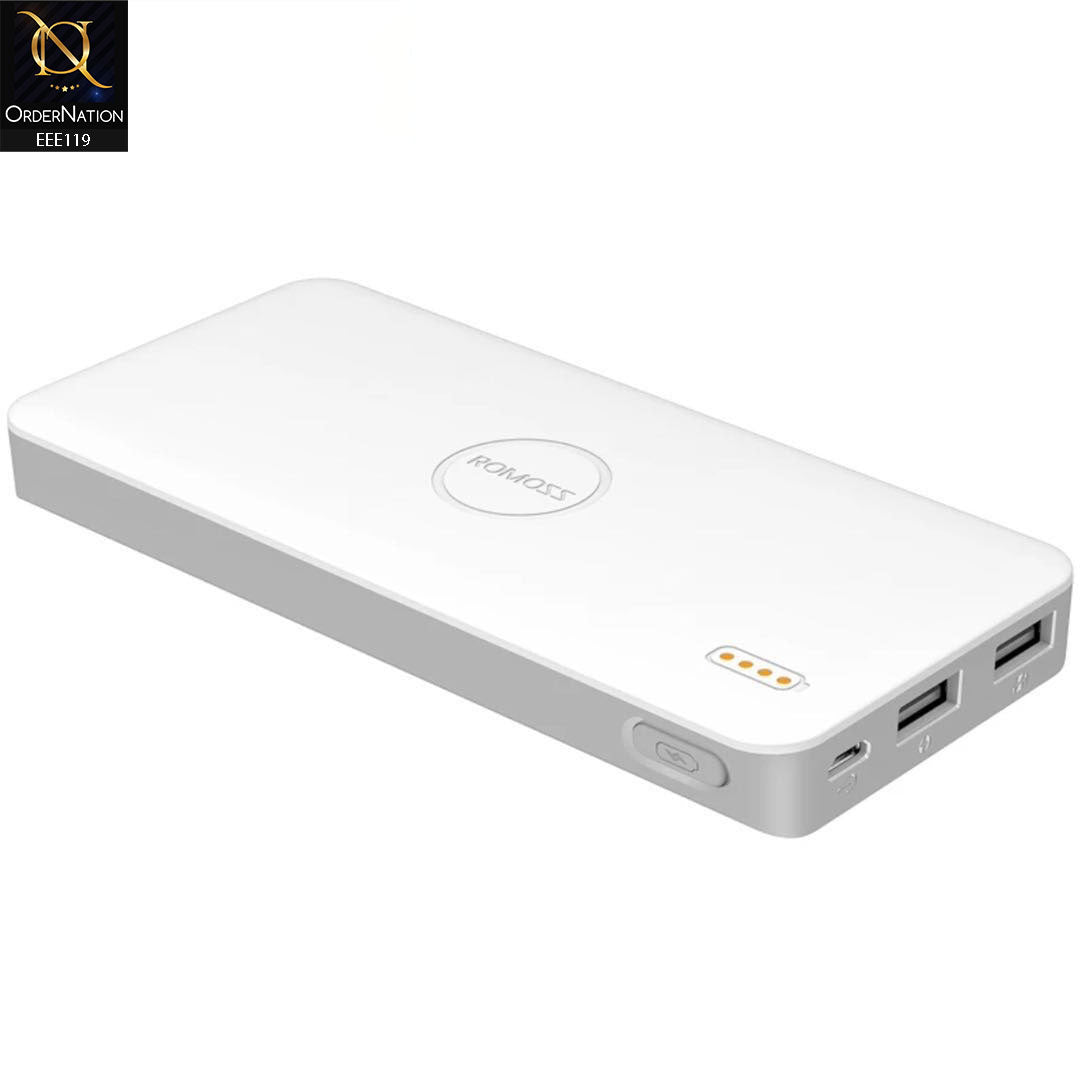 Romoss Polymos 10 Air 22.5W Fast Charging 10000mAh Power Bank - (White)