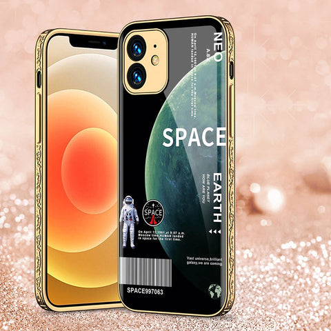 iPhone 11 Cover - Limitless Series - Premium Electroplated Shutterproof Case Soft Silicon Borders Case