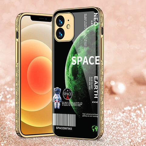 iPhone 11 Cover - Limitless Series - Premium Electroplated Shutterproof Case Soft Silicon Borders Case