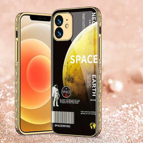 iPhone 11 Cover - Limitless Series - Premium Electroplated Shutterproof Case Soft Silicon Borders Case