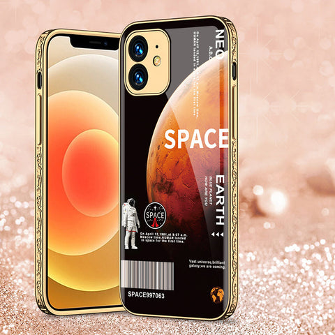 iPhone 11 Cover - Limitless Series - Premium Electroplated Shutterproof Case Soft Silicon Borders Case