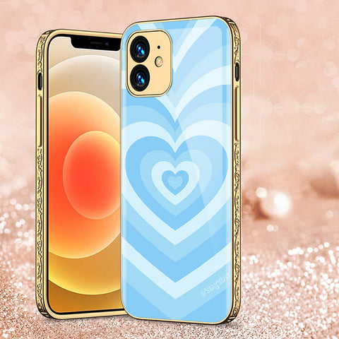 iPhone 11 Cover - O'Nation Heartbeat Series - Premium Electroplated Shutterproof Case Soft Silicon Borders Case