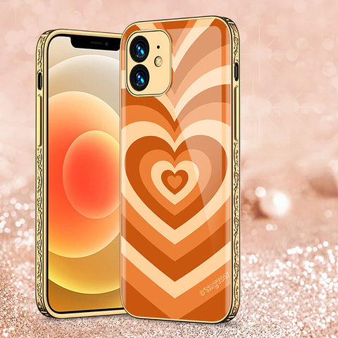 iPhone 11 Cover - O'Nation Heartbeat Series - Premium Electroplated Shutterproof Case Soft Silicon Borders Case