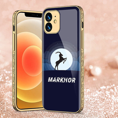 iPhone 11 Cover - Markhor Series - Premium Electroplated Shutterproof Case Soft Silicon Borders Case