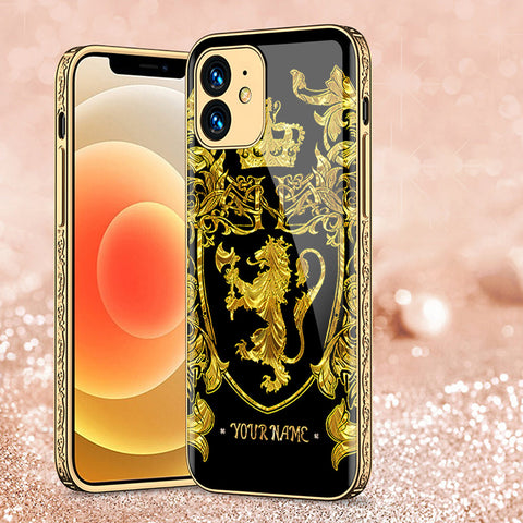 iPhone 11 Cover - Gold Series - Premium Electroplated Shutterproof Case Soft Silicon Borders Case