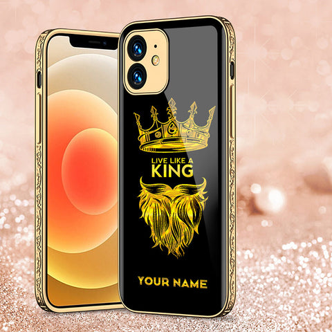 iPhone 11 Cover - Gold Series - Premium Electroplated Shutterproof Case Soft Silicon Borders Case