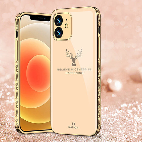 iPhone 11 Cover - Nice Series - Premium Electroplated Shutterproof Case Soft Silicon Borders Case