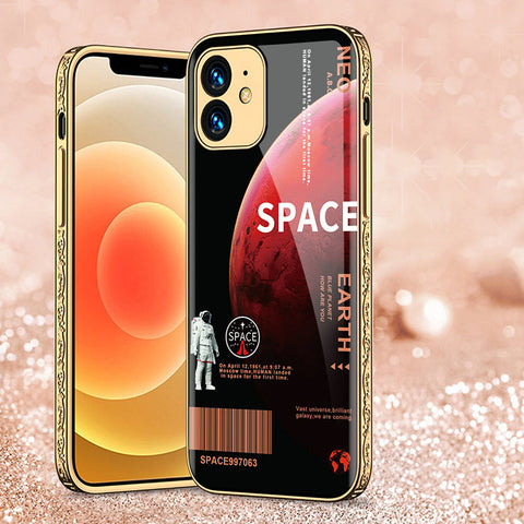 iPhone 11 Cover - Limitless Series - Premium Electroplated Shutterproof Case Soft Silicon Borders Case