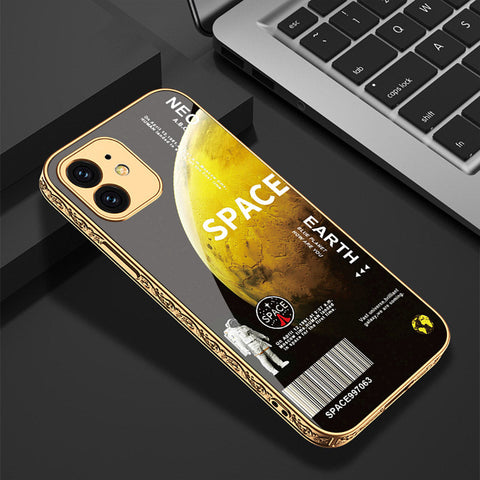 iPhone 12 Cover - Limitless Series - Premium Electroplated Shutterproof Case Soft Silicon Borders Case