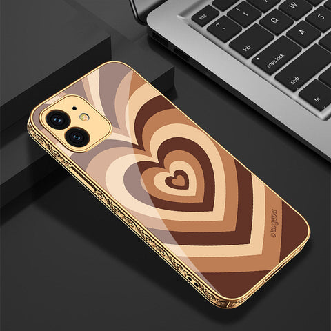 iPhone 11 Cover - O'Nation Heartbeat Series - Premium Electroplated Shutterproof Case Soft Silicon Borders Case