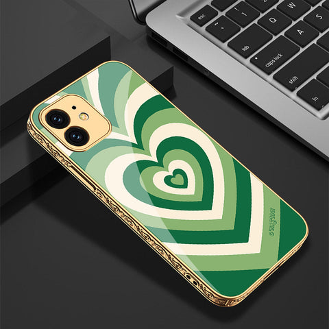 iPhone 11 Cover - O'Nation Heartbeat Series - Premium Electroplated Shutterproof Case Soft Silicon Borders Case