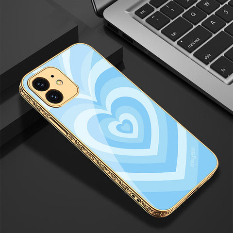 iPhone 11 Cover - O'Nation Heartbeat Series - Premium Electroplated Shutterproof Case Soft Silicon Borders Case