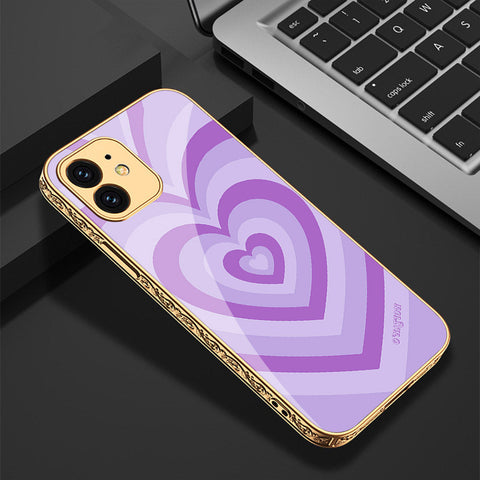 iPhone 11 Cover - O'Nation Heartbeat Series - Premium Electroplated Shutterproof Case Soft Silicon Borders Case