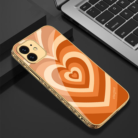 iPhone 12 Cover - O'Nation Heartbeat Series - Premium Electroplated Shutterproof Case Soft Silicon Borders Case