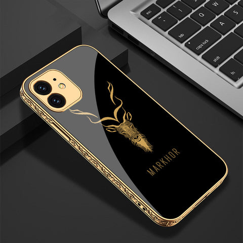 iPhone 12 Cover - Markhor Series - Premium Electroplated Shutterproof Case Soft Silicon Borders Case