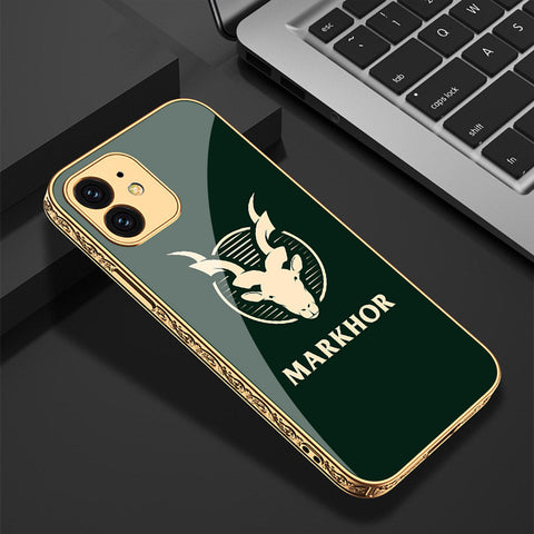 iPhone 11 Cover - Markhor Series - Premium Electroplated Shutterproof Case Soft Silicon Borders Case