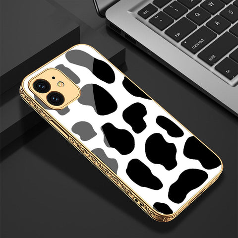 iPhone 12 Cover - Vanilla Dream Series - Premium Electroplated Shutterproof Case Soft Silicon Borders Case