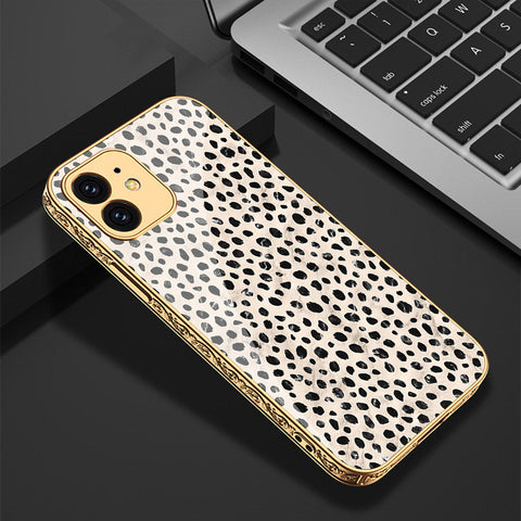 iPhone 12 Cover - Vanilla Dream Series - Premium Electroplated Shutterproof Case Soft Silicon Borders Case