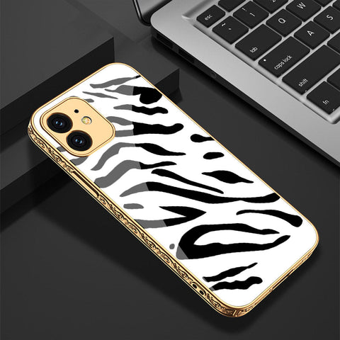 iPhone 12 Cover - Vanilla Dream Series - Premium Electroplated Shutterproof Case Soft Silicon Borders Case