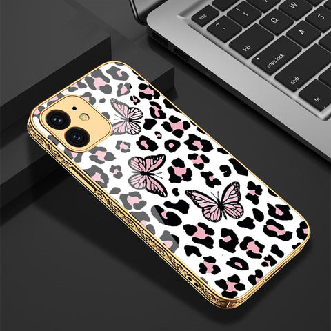 iPhone 12 Cover - Vanilla Dream Series - Premium Electroplated Shutterproof Case Soft Silicon Borders Case