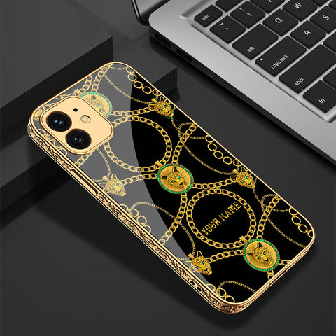 iPhone 11 Cover - Gold Series - Premium Electroplated Shutterproof Case Soft Silicon Borders Case