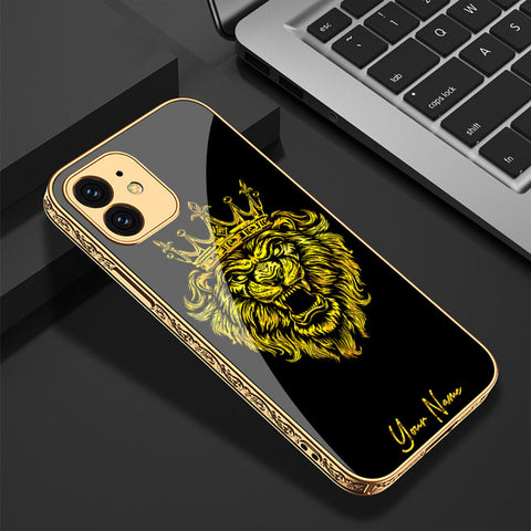 iPhone 12 Cover - Gold Series - Premium Electroplated Shutterproof Case Soft Silicon Borders Case