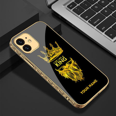 iPhone 11 Cover - Gold Series - Premium Electroplated Shutterproof Case Soft Silicon Borders Case