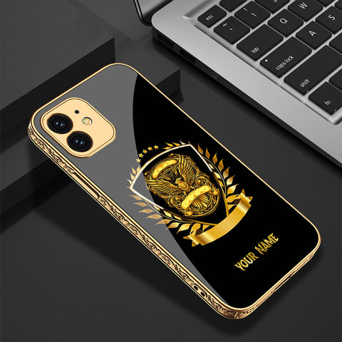 iPhone 12 Cover - Gold Series - Premium Electroplated Shutterproof Case Soft Silicon Borders Case