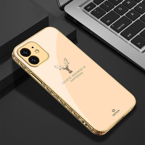 iPhone 11 Cover - Nice Series - Premium Electroplated Shutterproof Case Soft Silicon Borders Case