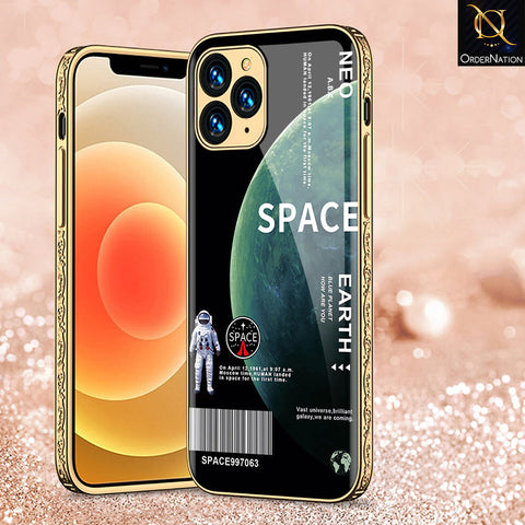iPhone 13 Pro Max Cover - Limitless Series - Premium Electroplated Shutterproof Case Soft Silicon Borders Case