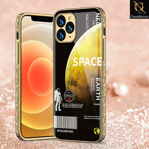 iPhone 11 Pro Cover - Limitless Series - Premium Electroplated Shutterproof Case Soft Silicon Borders Case