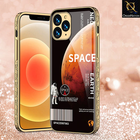 iPhone 11 Pro Max Cover - Limitless Series - Premium Electroplated Shutterproof Case Soft Silicon Borders Case