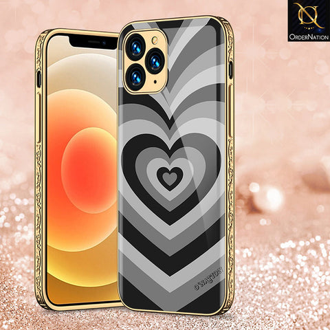 iPhone 12 Pro Cover - O'Nation Heartbeat Series - Premium Electroplated Shutterproof Case Soft Silicon Borders Case