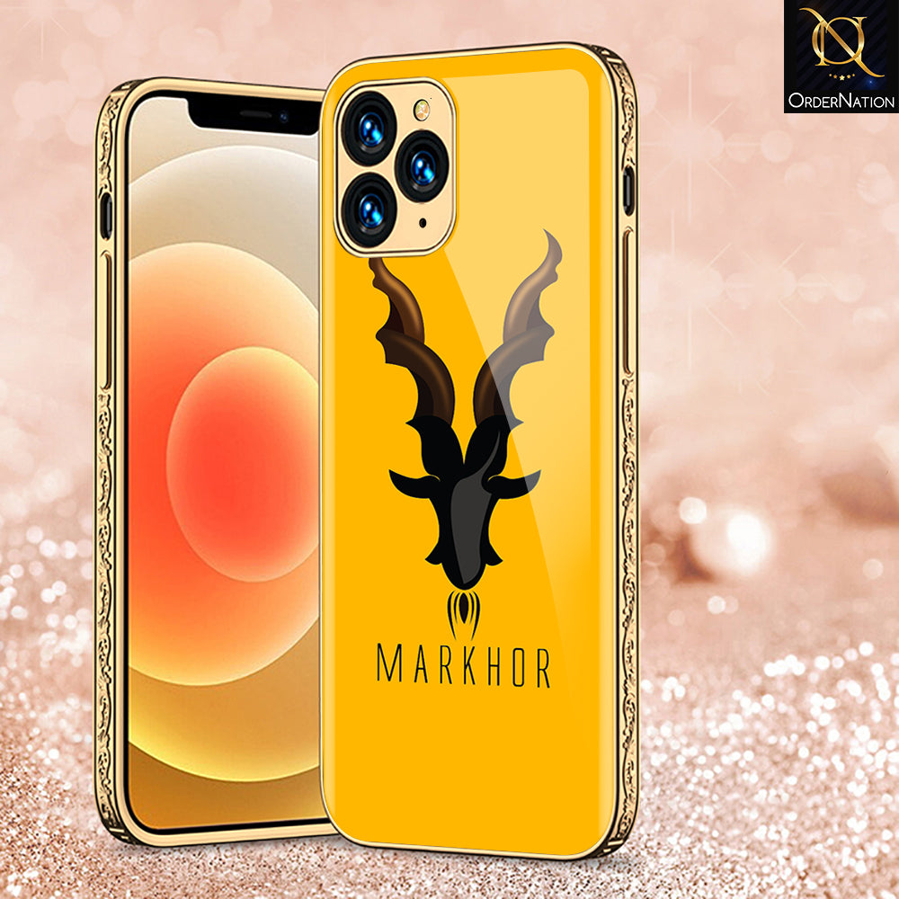 iPhone 12 Pro Cover - Markhor Series - Premium Electroplated Shutterproof Case Soft Silicon Borders Case