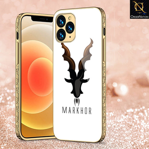 iPhone 12 Pro Cover - Markhor Series - Premium Electroplated Shutterproof Case Soft Silicon Borders Case