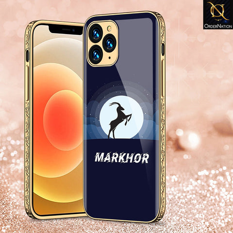 iPhone 12 Pro Cover - Markhor Series - Premium Electroplated Shutterproof Case Soft Silicon Borders Case