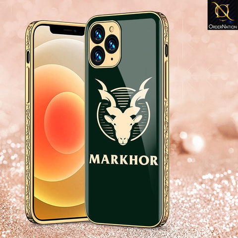 iPhone 11 Pro Max Cover - Markhor Series - Premium Electroplated Shutterproof Case Soft Silicon Borders Case