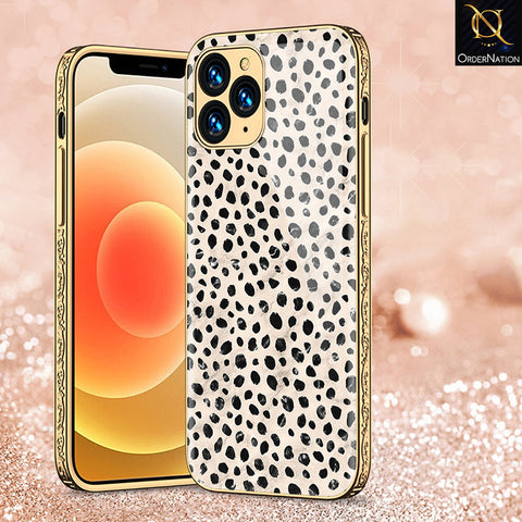 iPhone 12 Pro Cover - Vanilla Dream Series - Premium Electroplated Shutterproof Case Soft Silicon Borders Case